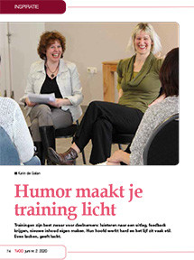 Humor maakt je training licht